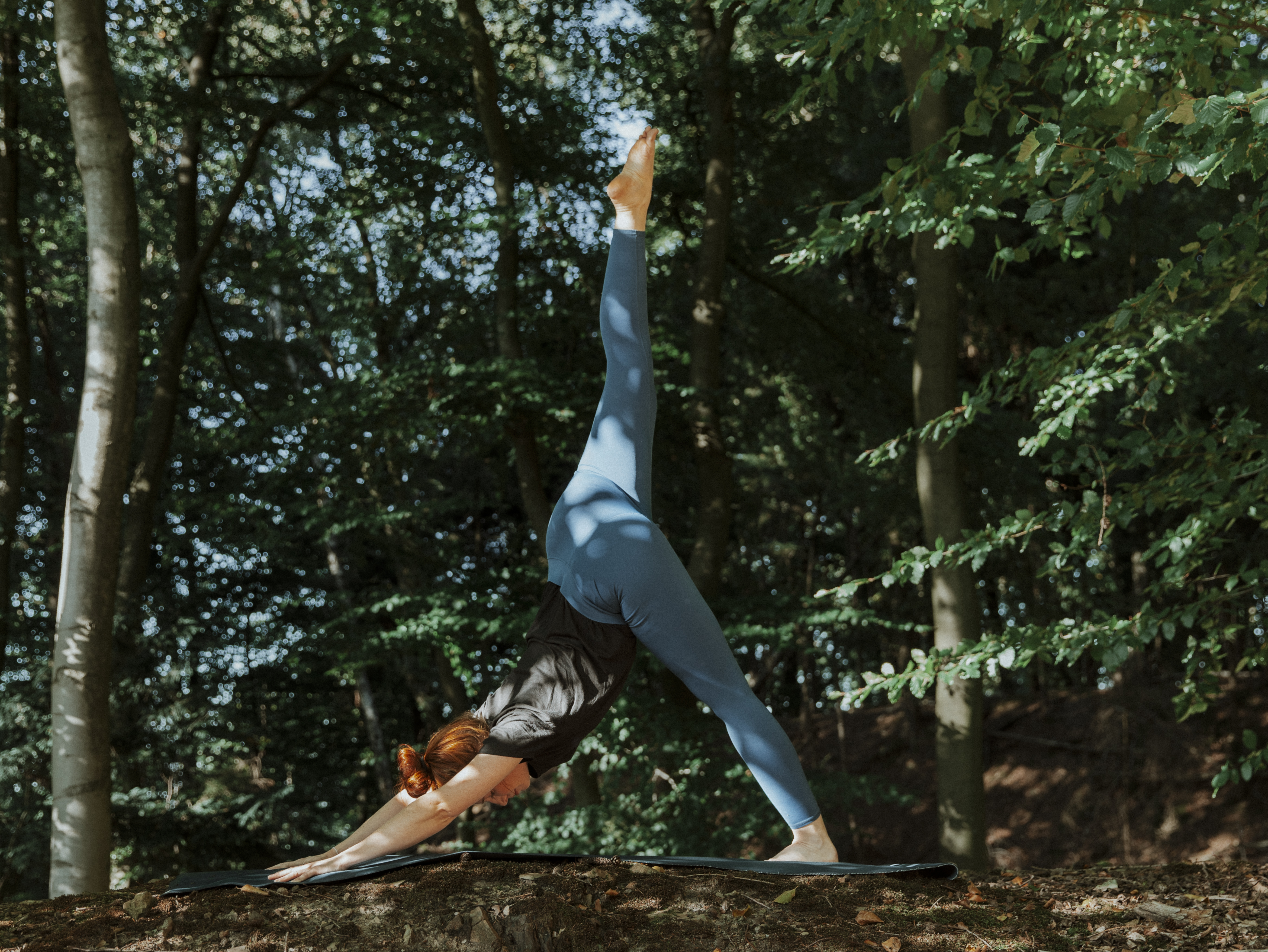 Caro beim Yoga